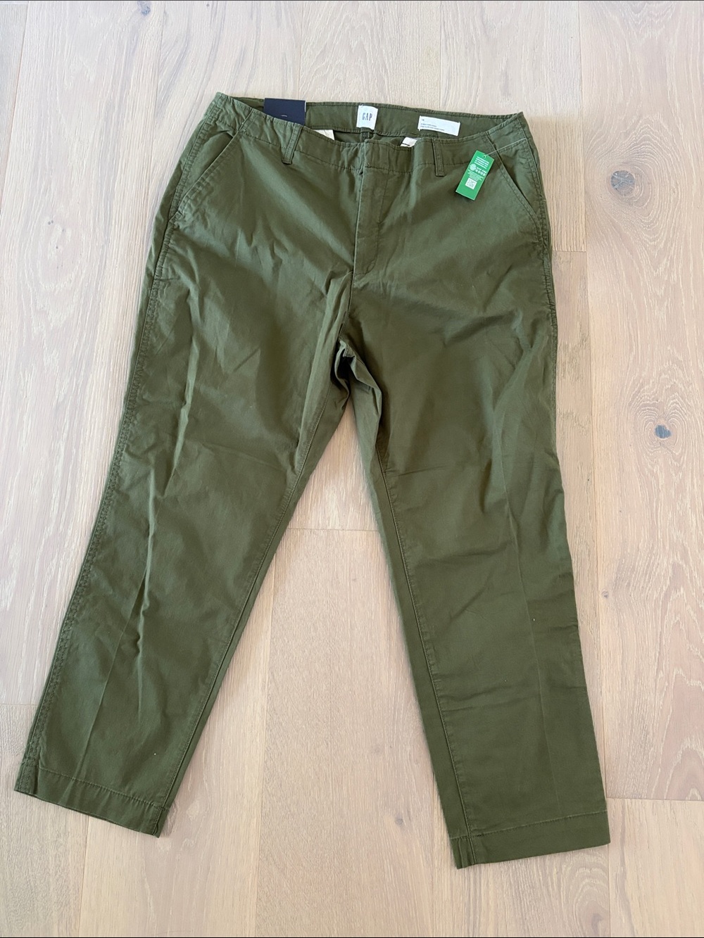 GAP Olive Utility Chino Pants
